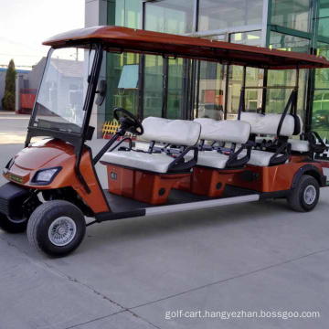 8 Seater Rear Seat Golf Car with Ce Certificate